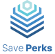 logo save perks website 1080 x 1080