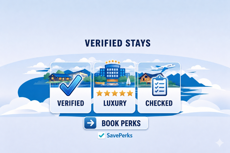SavePerks verified boutique stays and luxury accommodations in Canada